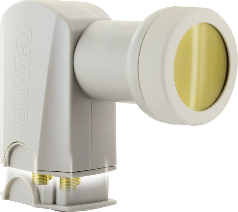 Quattro LNB digital SUN PROTECT hellgrau