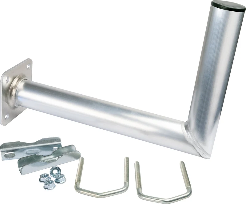 Balkon-/Geländerhalterung Aluminium 30 cm