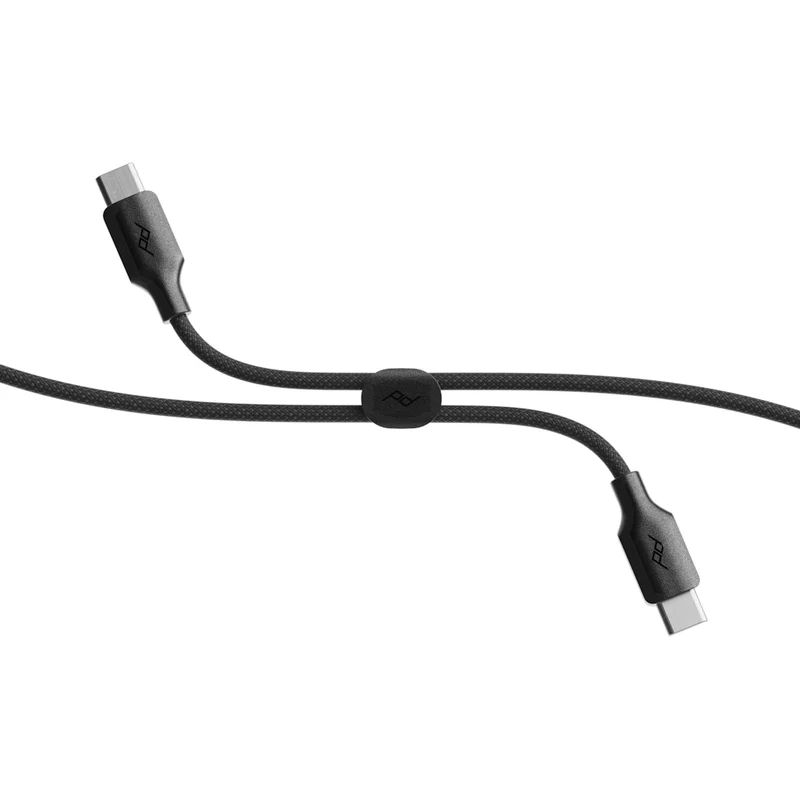 UltraStrand Cable | 60W 480Mbps | 15cm | 2pack | Black