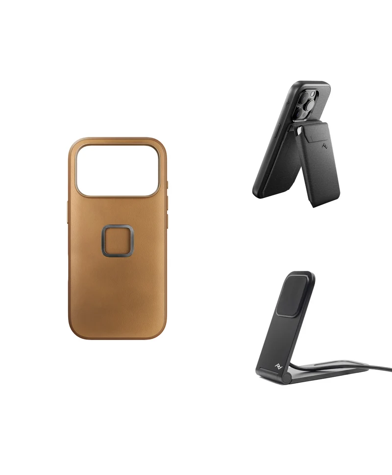 SlimLink Case | iPhone 17 Pro | Tan | Bundle 1