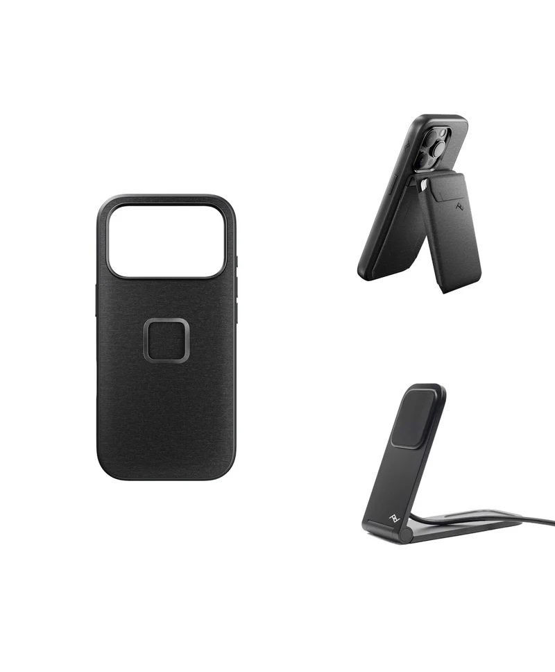 SlimLink Case | iPhone 17 Pro | Charcoal | Bundle 1