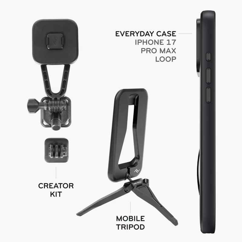 Everyday Loop Case | iPhone 17 Pro Max | Black | Bundle 2