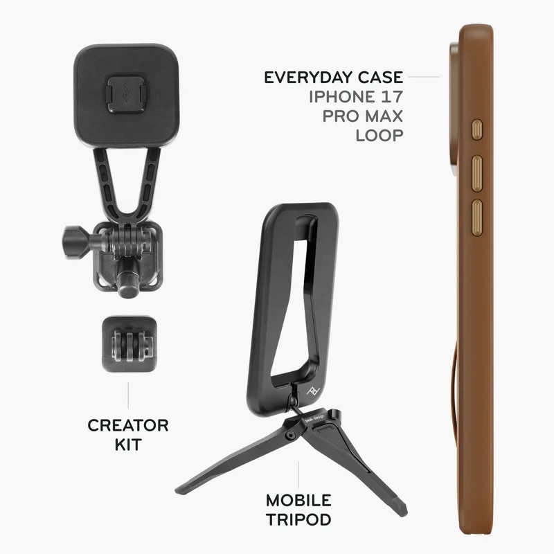 Everyday Loop Case | iPhone 17 Pro Max | Tan | Bundle 2