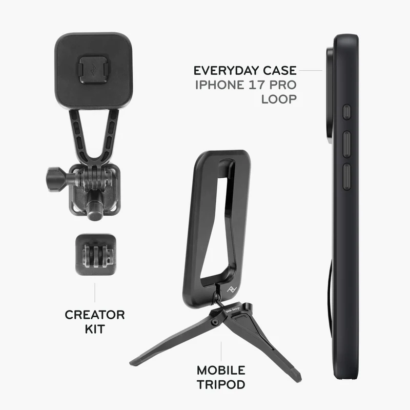 Everyday Loop Case | iPhone 17 Pro | Black | Bundle 2