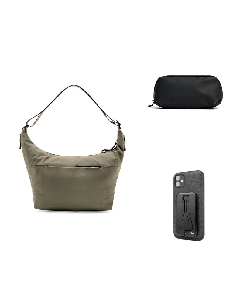 City Crescent 12L + Bundle 1 | Stone