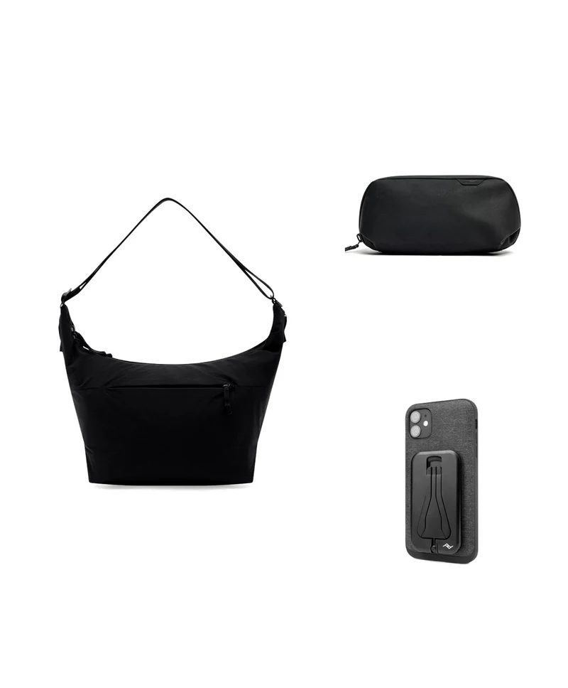 City Crescent 12L + Bundle 1 | Black