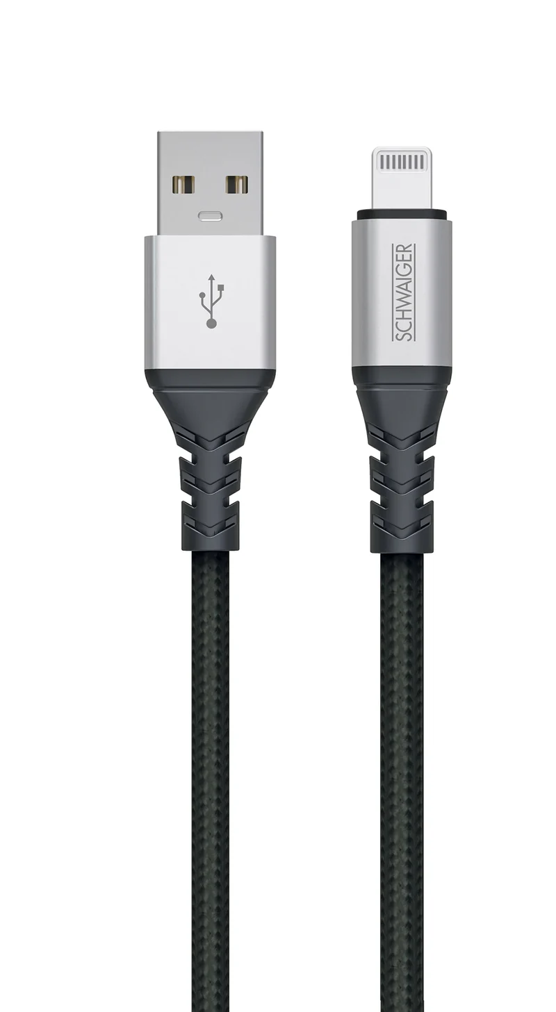 Lightning auf USB-A Kabel extrem reißfest 1,2 m