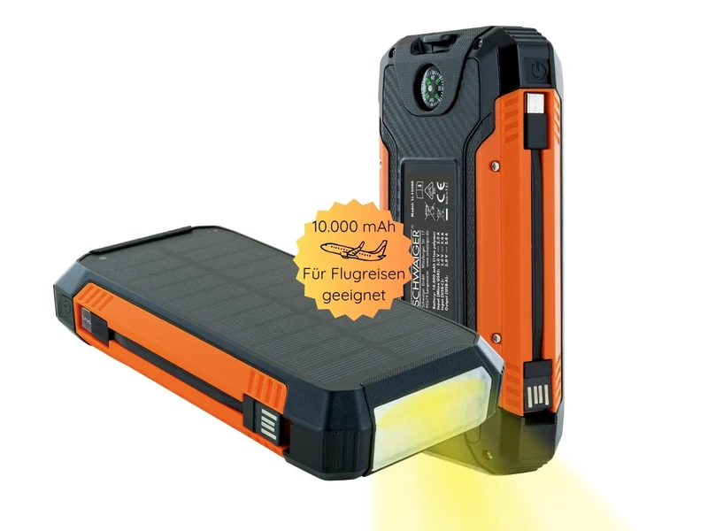 Solar Powerbank 10.000 mAh