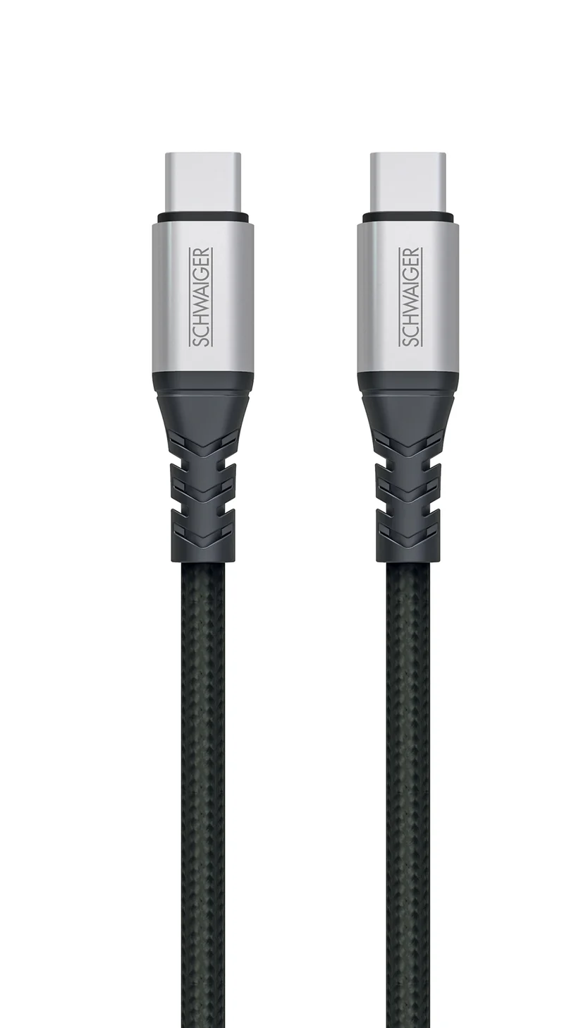 USB-C auf USB-C/Lightning Kabel extrem reißfest 1,2 m