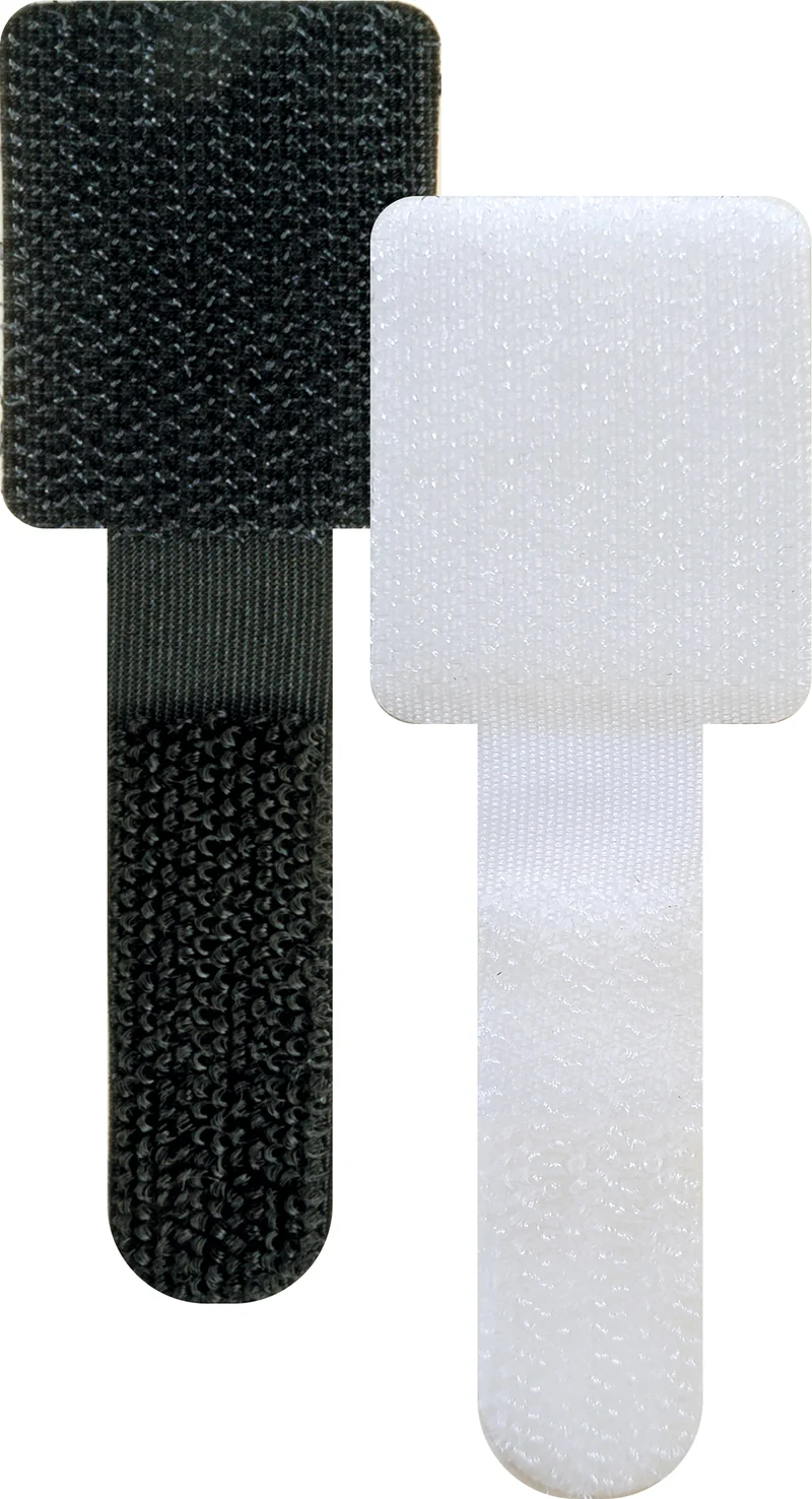 Klett-Wandclips für Kabel 10 Stk