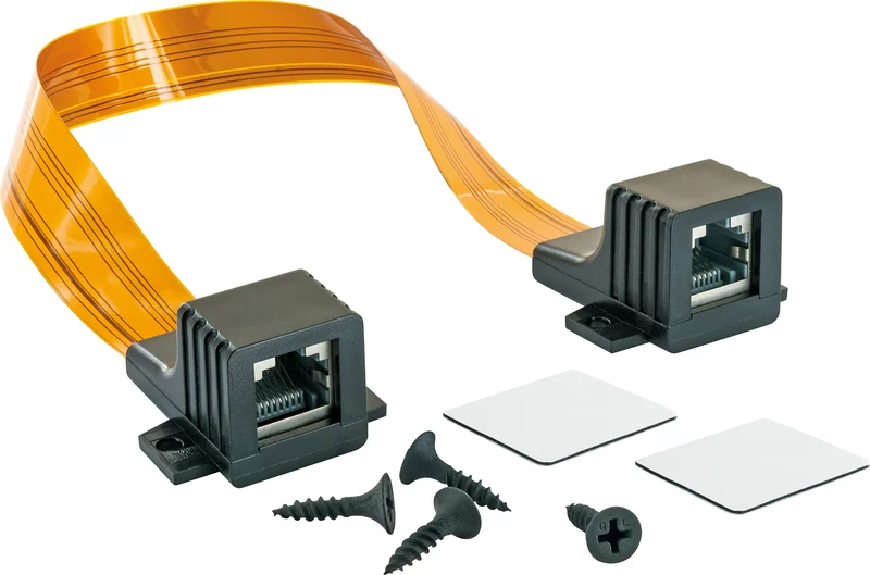 RJ45 Netzwerk Fensterdurchführung
