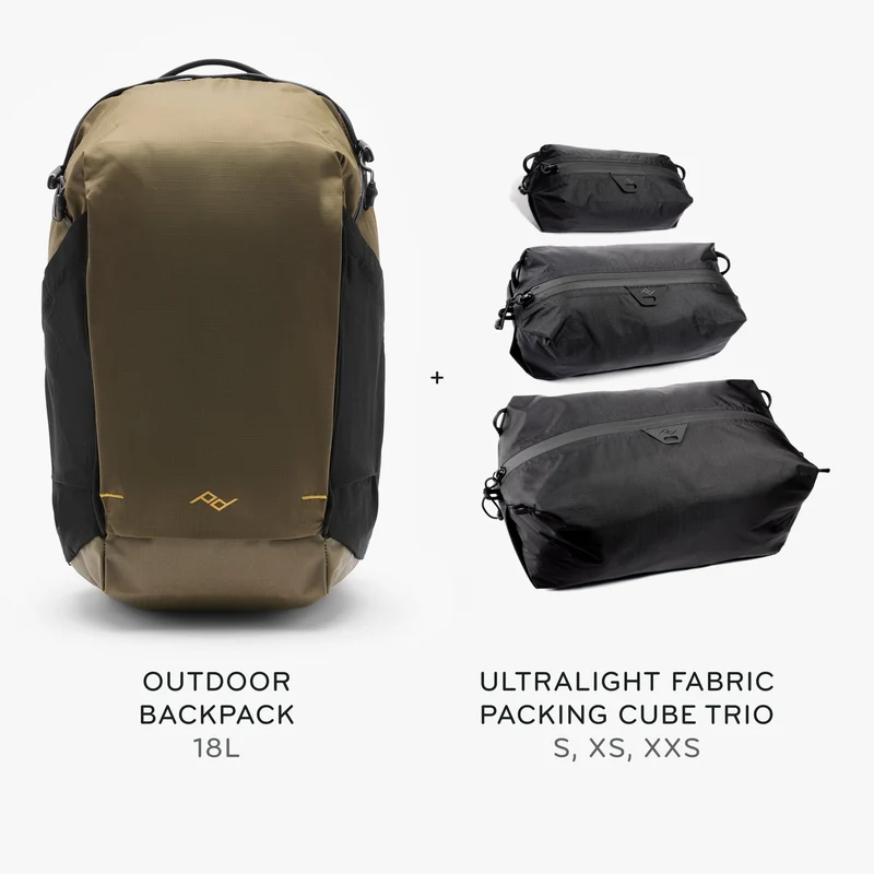 18L Outdoor Backpack + Bundle 2 | Kelp