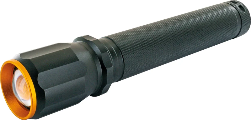 Taschenlampe mit Zoomfunktion Aluminium eloxiert