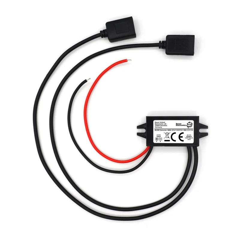 DC DC 8V-32V zu 5V dual USB