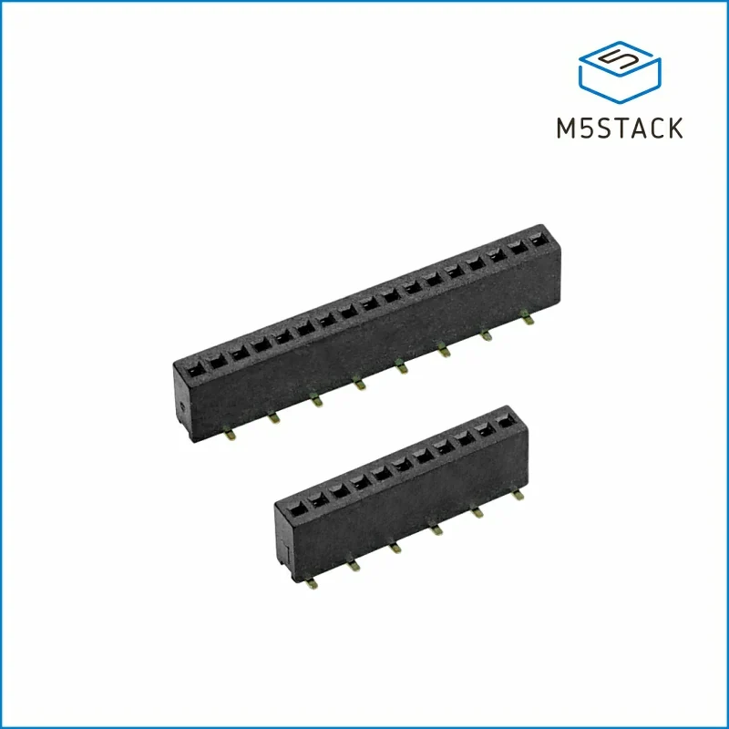 1.27 Header BUS Socket SMD for M5StampS3 (10 sets)