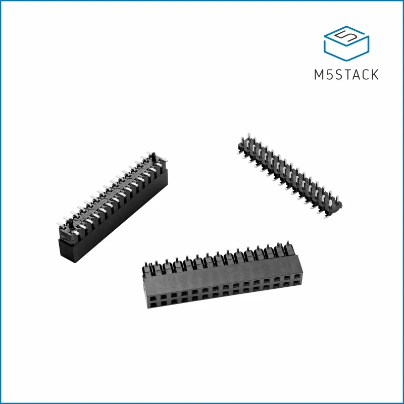 2 x 15 PinHeader BUS Socket SMD for 13.2 Module (10 sets)