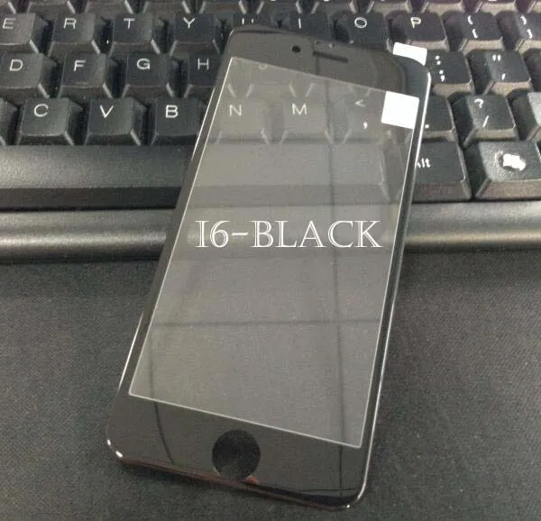 9H 0.26mm Glossy 3D Curved Carbon Fiber Soft Edge Tempered Glass For iPhone 6 6S Plus Phone Screen Protector Film For iPhone 7