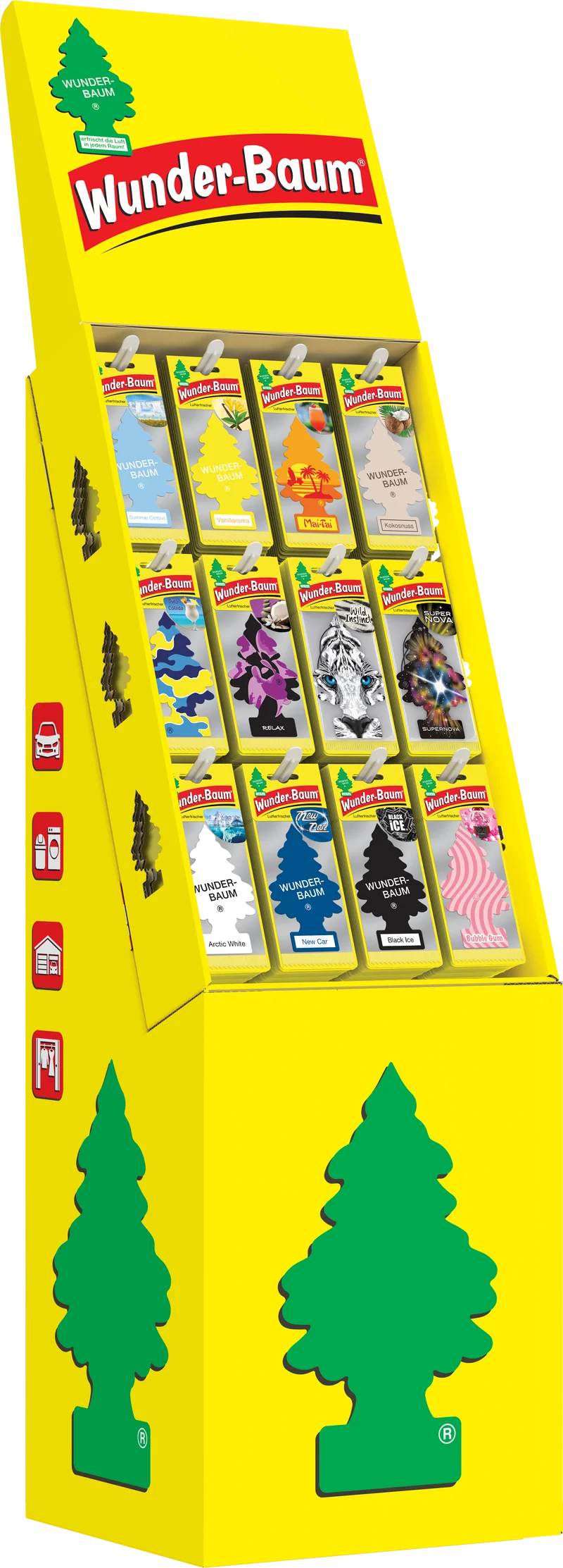 Wunderbaum Bodendisplay - Bäumchen - 288-teilig