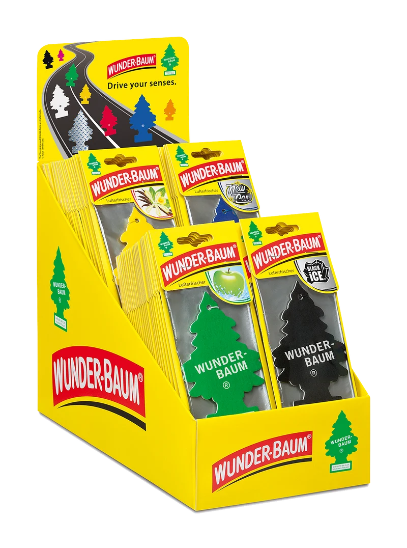 Wunderbaum Thekendisplay - Bäumchen - 96-teilig