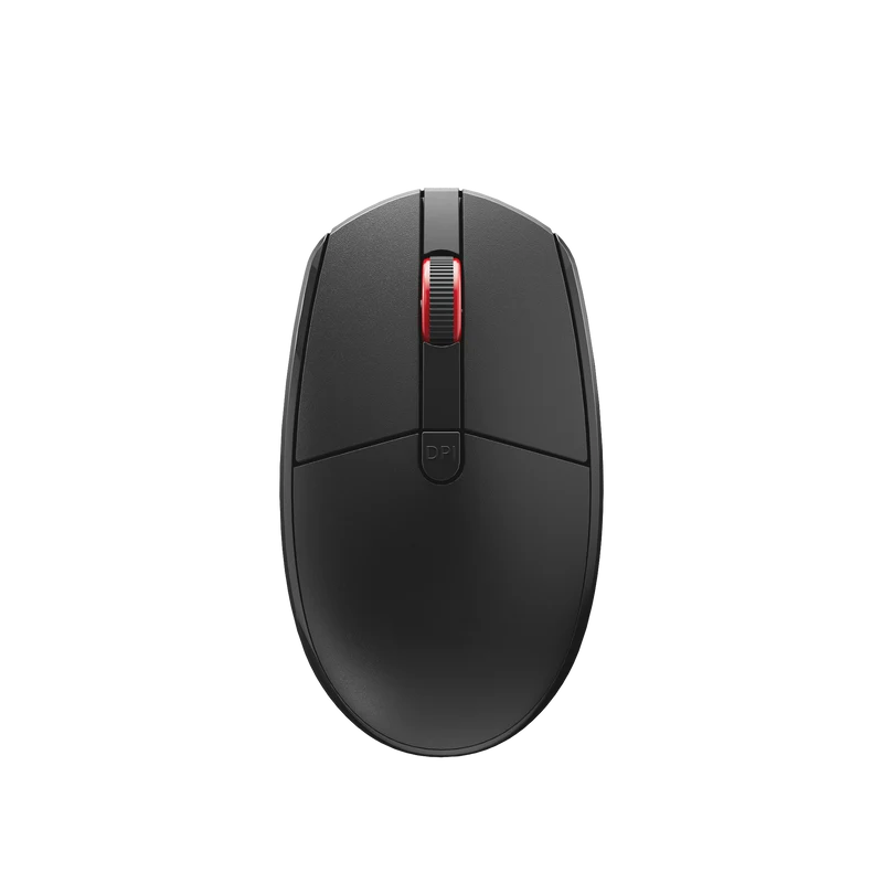 Funkmaus - 2,4GHz - 4D - optisch - 800 / 1200 / 1600 DPI - inklusive 1x AA-Batterie - schwarz