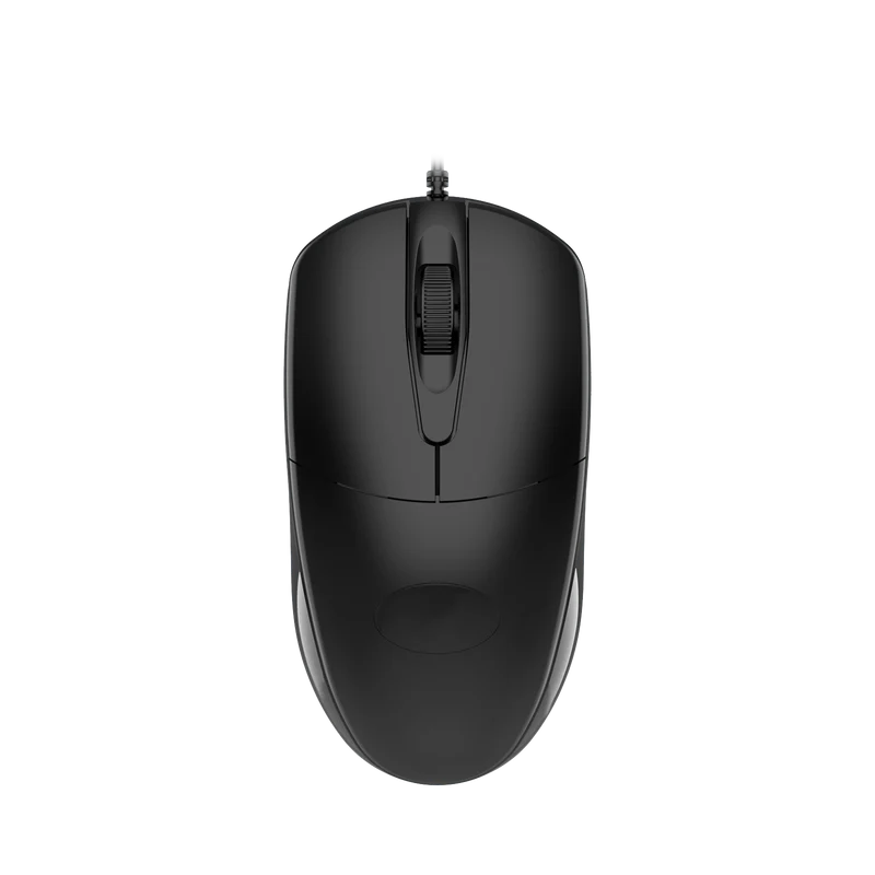 USB Maus - kabelgebunden - 3D - optisch - 1200 DPI - 135 cm Kabellänge - schwarz