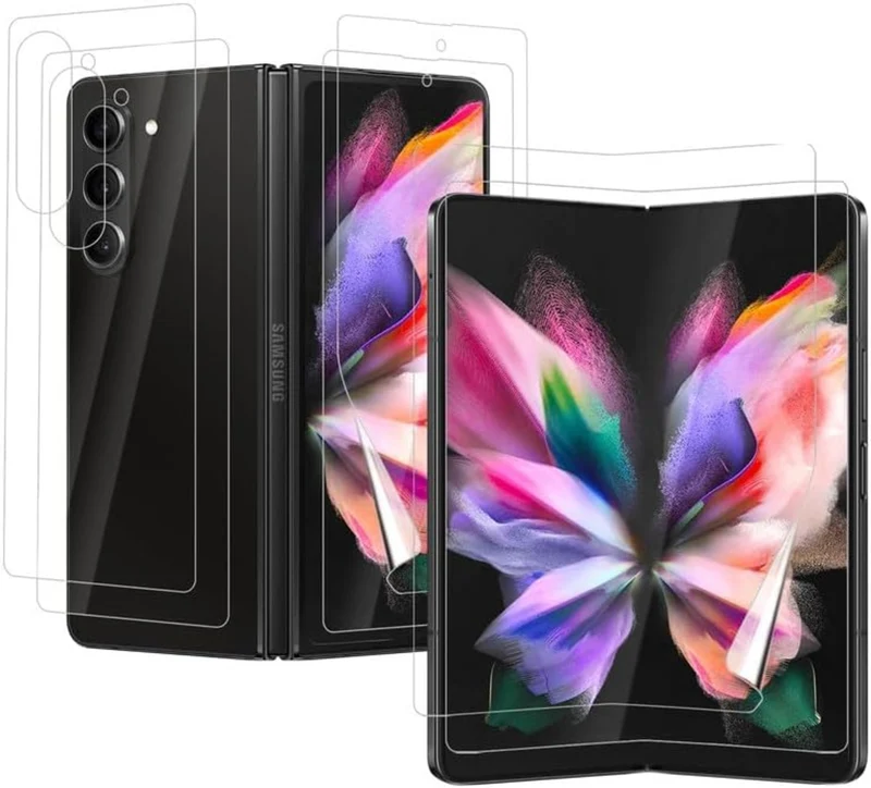 2x Schutzfolie Set für Samsung Galaxy Z Fold Serien