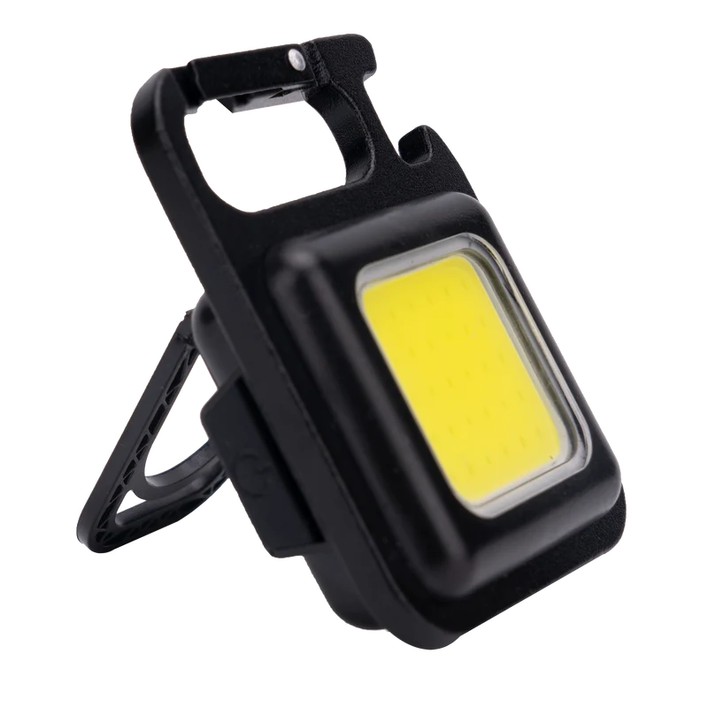 LED Multifunktionsleuchte "Akkuclip" - aufstellbar - hängbar - Magnet auf der Rückseite - ultrahell