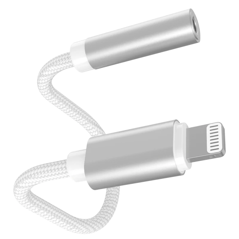 Audio Adapter "Luxury" - Lightning-Stecker 3,5 mm Klinkenbuchse - 10 cm