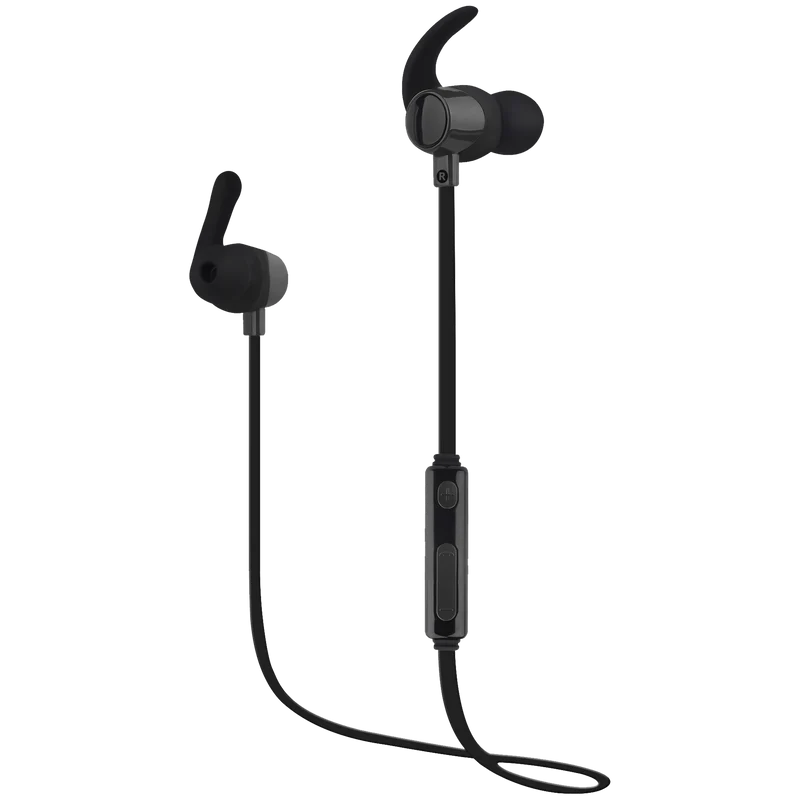Bluetooth Sport Headset "Active BT1" - integrierte Steuerung - Dynamic Bass - schwarz