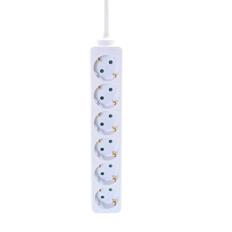 Steckdosenleiste 6-fach - 16 A - 3680 W - 150cm - verschiedene Farben