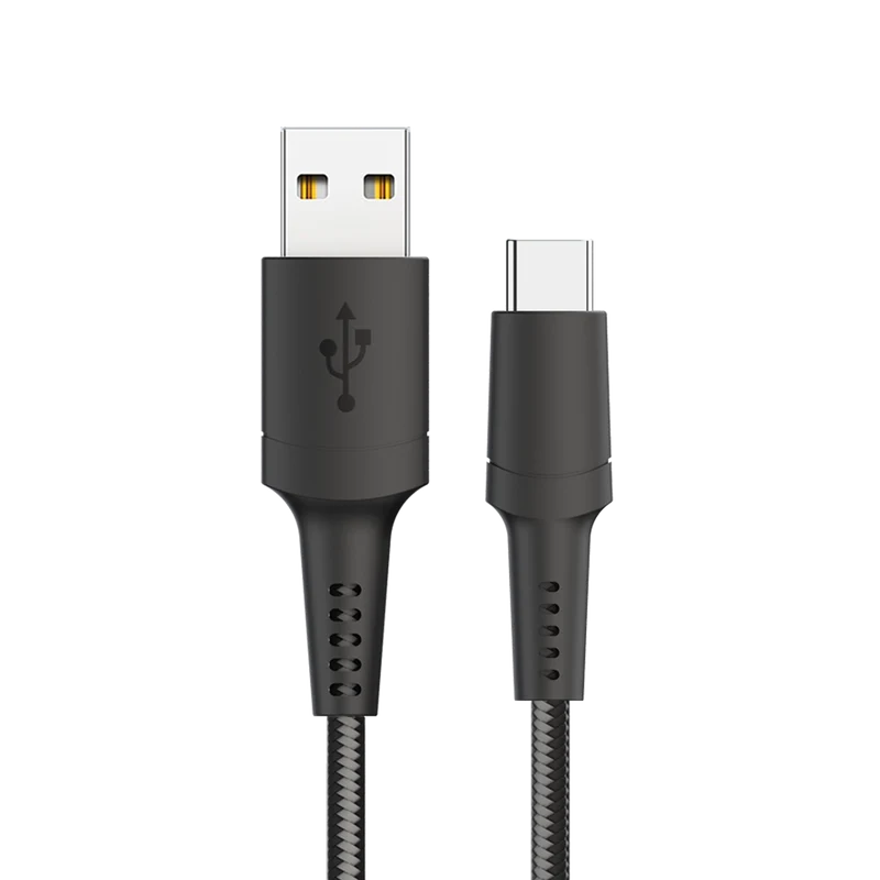 USB Datenkabel "Xtreme" - USB A auf USB Type-C - diverse Längen - grau