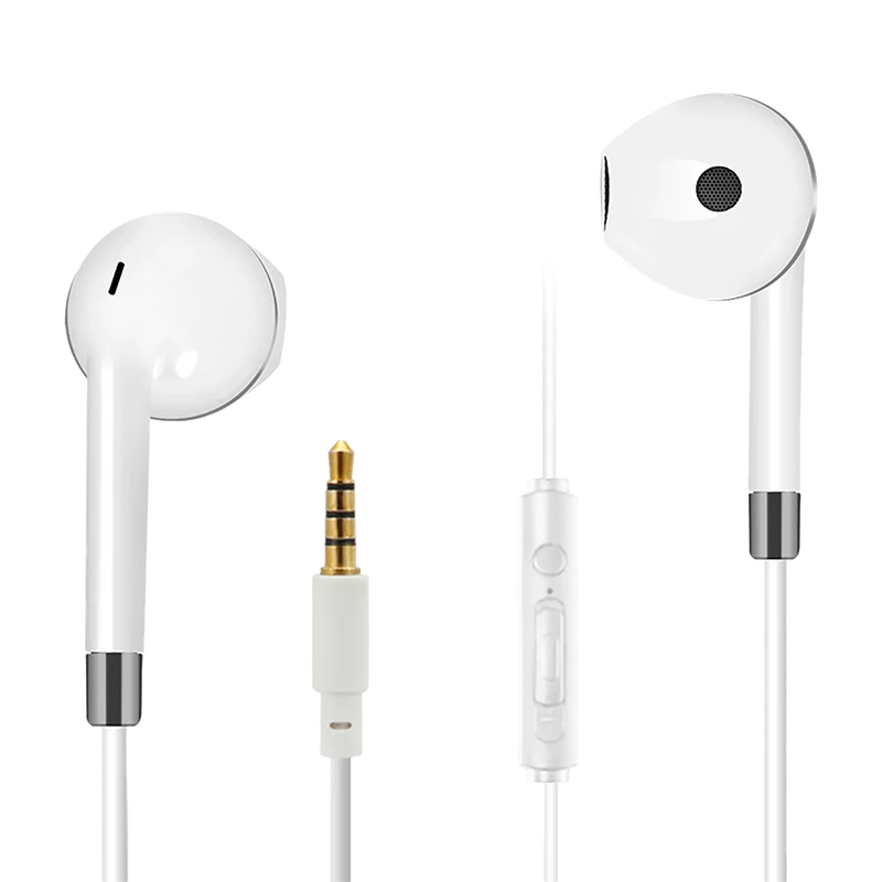 In-Ear Stereo-Headset "Comfort" - Rufannahme - Lautstärkeregelung - Klinkenstecker - verschiedene Farben
