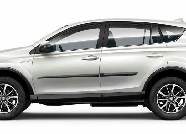 Stootlijstenset kunststof Toyota RAV4 2016 - 2019