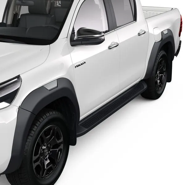 Spatbordverbreders / bescherming Toyota Hilux 2020 >