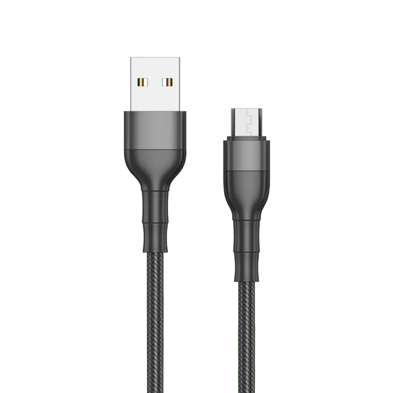 USB Datenkabel "Bamboo" - 5 Anschlussvarianten - 100 cm - diverse Farben