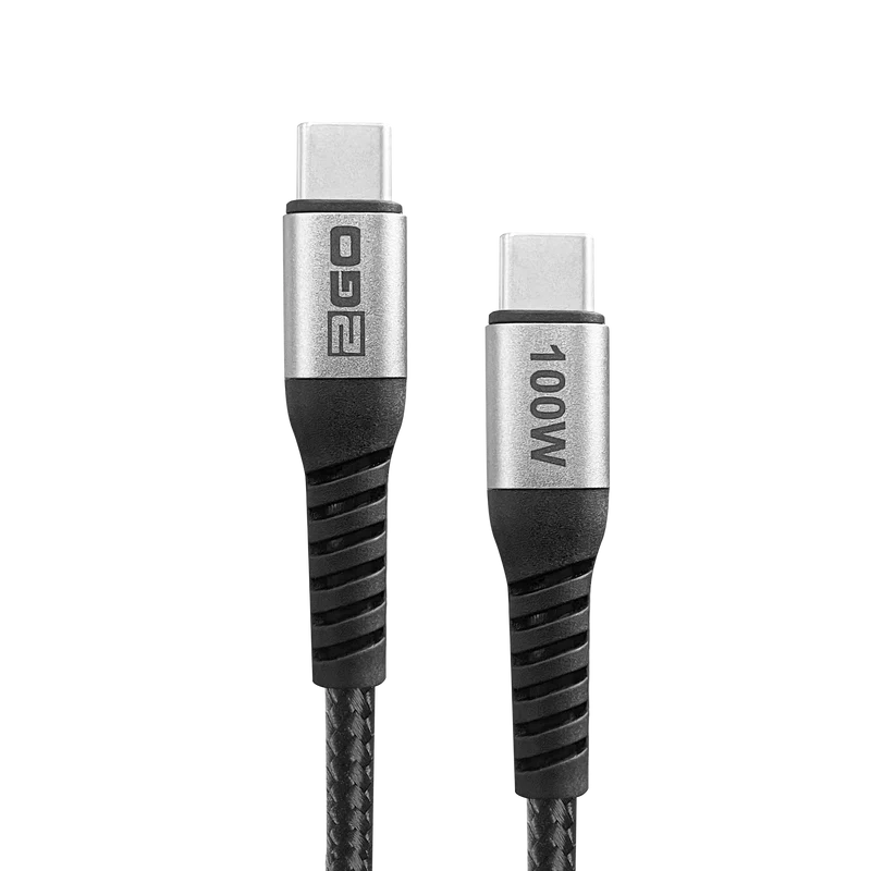 USB Datenkabel - High Speed - USB Type-C auf USB Type-C - diverse Längen - grau
