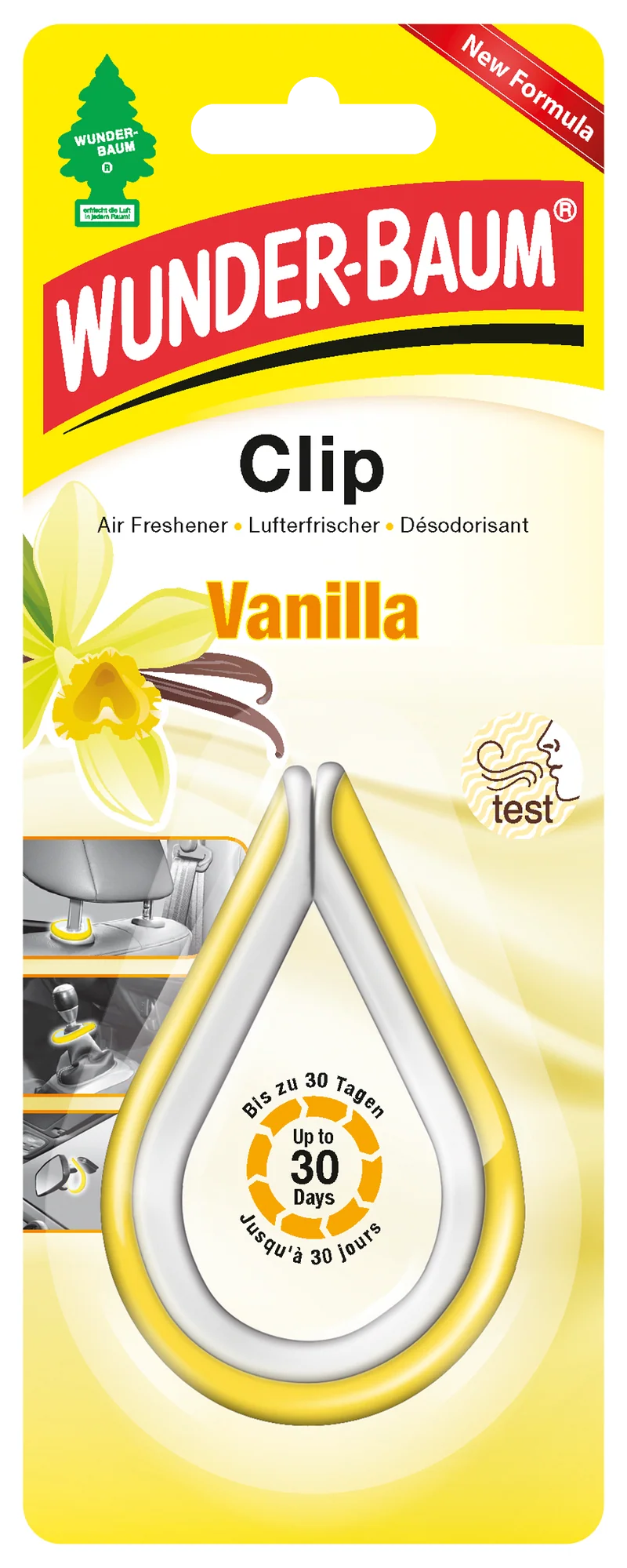Duftclip - verschiedene Düfte