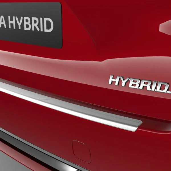 Beschermstrip RVS achterbumper Toyota Corolla Touring Sports 2019 >