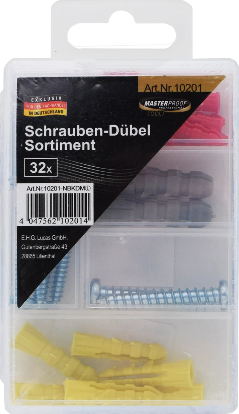 Schrauben-Dübel-Sortiment