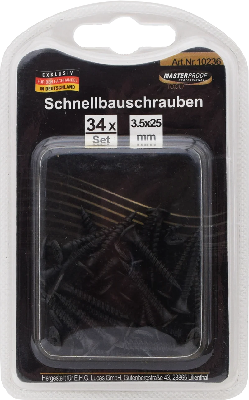 Schnellbauschrauben 3,5 x 25 mm