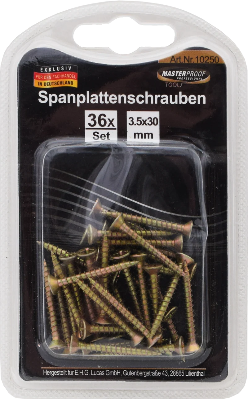 Spanplattenschrauben 3,5 x 30 mm