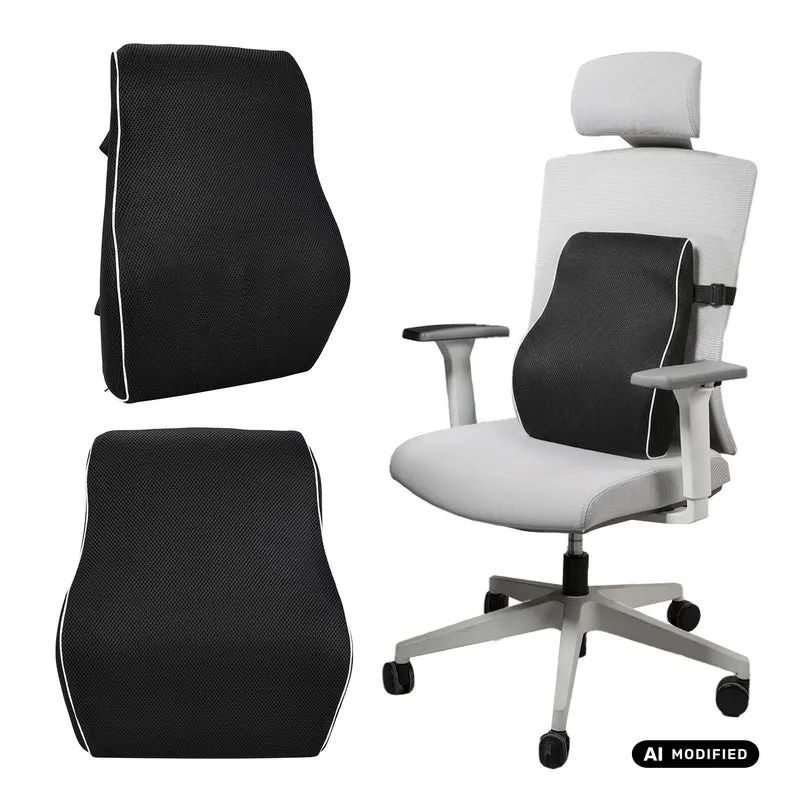 Promedix-Lendenkissen aus Memory-Schaum, 44 x 37 x 12 cm, Schaumdichte: 50D, PR-214