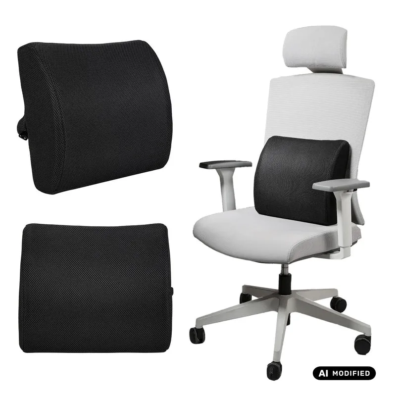 Promedix-Lendenkissen aus Memory-Schaum, 34 x 31 x 12 cm, Schaumdichte: 50D, PR-216