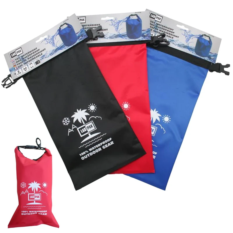 Wasserdicht Seesack Tasche Sack Rollbeutel Packsack Aqua Bag Camping 2 Liter 2l