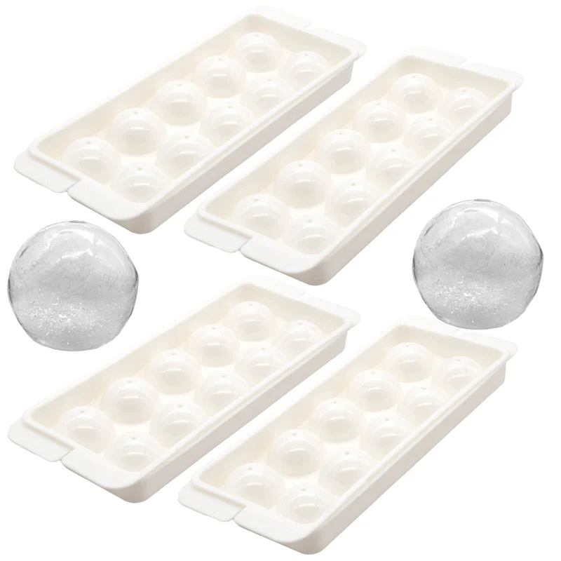 Eiswürfelform Eiswürfelbereiter Eiswürfelbehälter Eiskugeln Kugelform 10 Kugeln