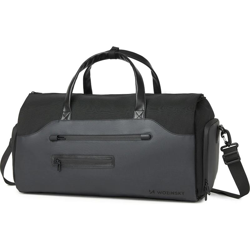 Reisetasche 45 l, Wozinsky Premium WO928Y8S, Schwarz