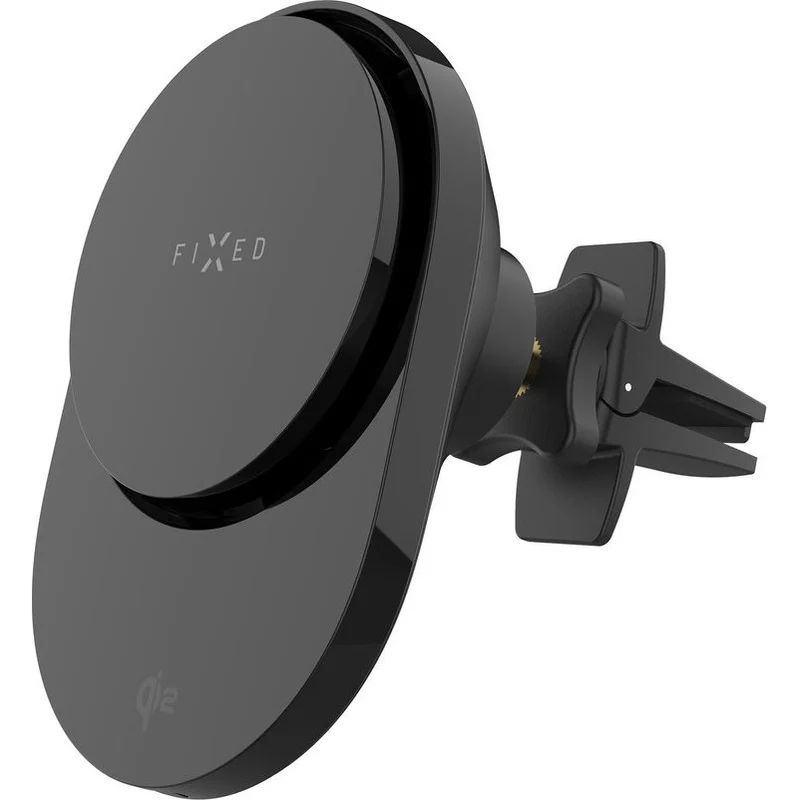 Autohalterung mit Ladefunktion Qi2 15W, mit MagSafe für das Lüftungsgitter, Fixed Mag Air, Schwarz