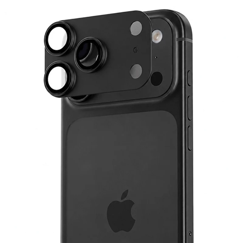 Kamera-Panzerglas für iPhone 18 Pro, Benks OmniWarrior Metal Integrated Lens Protector, Schwarz