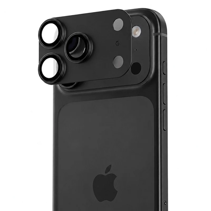 Kamera-Panzerglas für iPhone 18 Pro Max, Benks OmniWarrior Metal Integrated Lens Protector, Schwarz
