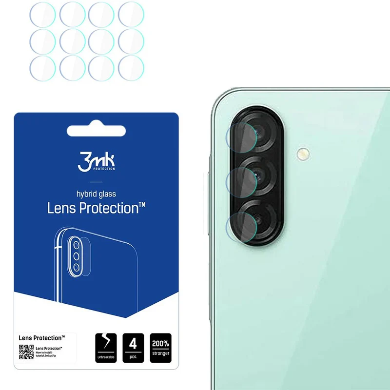 Objektivschutz für Galaxy A27 5G, 3mk Lens Protection, 4 Sätze